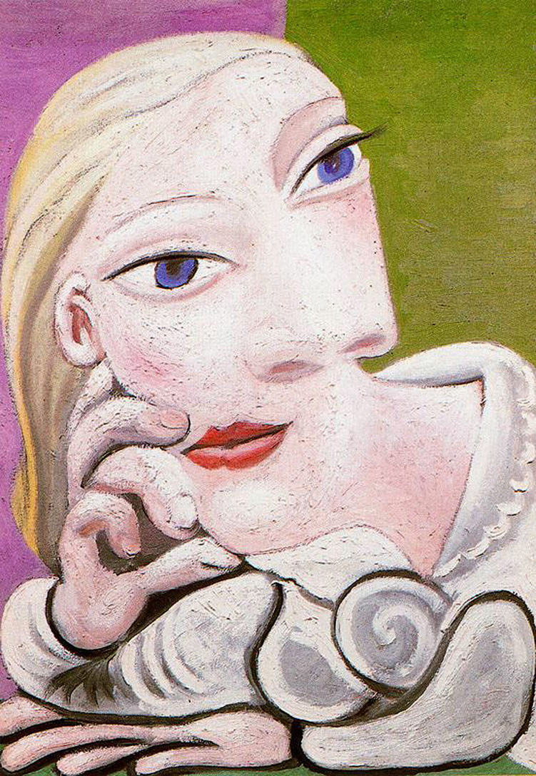 Picasso Marie-Therese leaning 1939